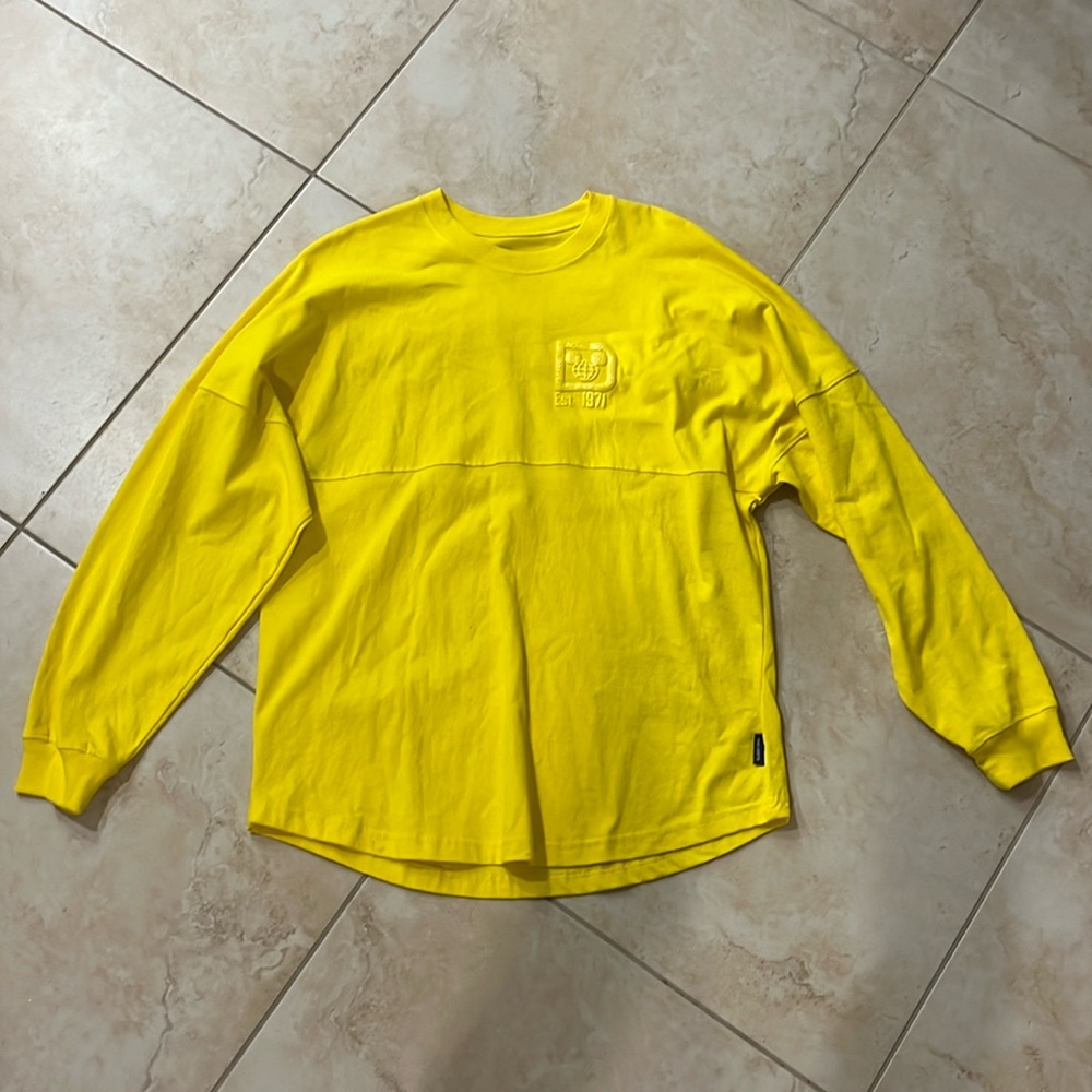 Yellow Walt Disney World Spirit Jersey (M)